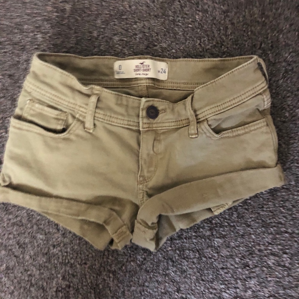 Hollister Khaki Shorts